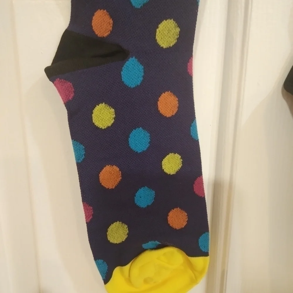 Knee High Argyle Pattern Socks Size S/M